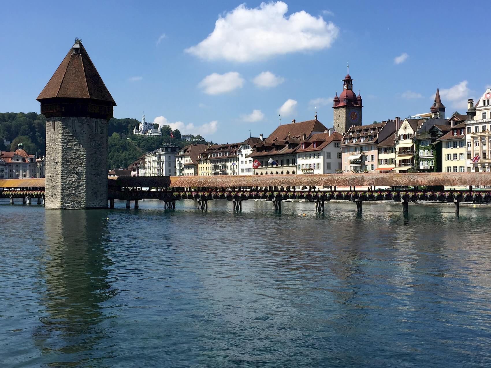 Führung im Wasserturm auf der Kapellbrücke in Luzern